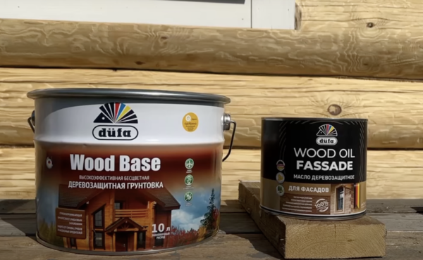 Масло декоративно-защитное для фасадов, внутри и снаружи DUFA Wood Oil Fassade